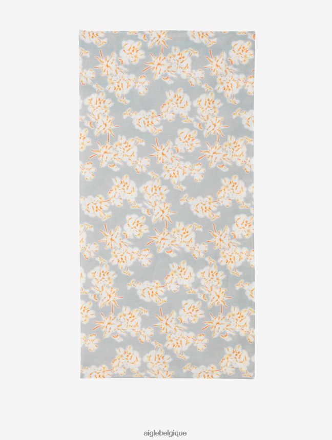 Aigle accessoires écharpe carrée imprimée réséda pr femmes HV42L2667