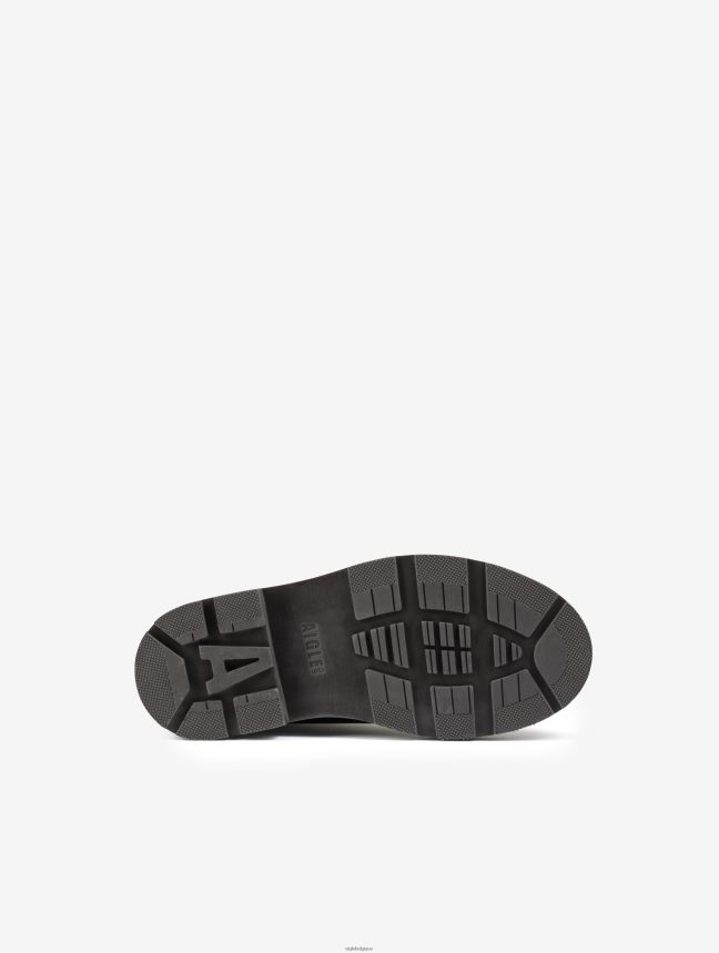 Aigle bottes la desert boot en cuir cousu norvégien Bourbon femmes HV42L2570