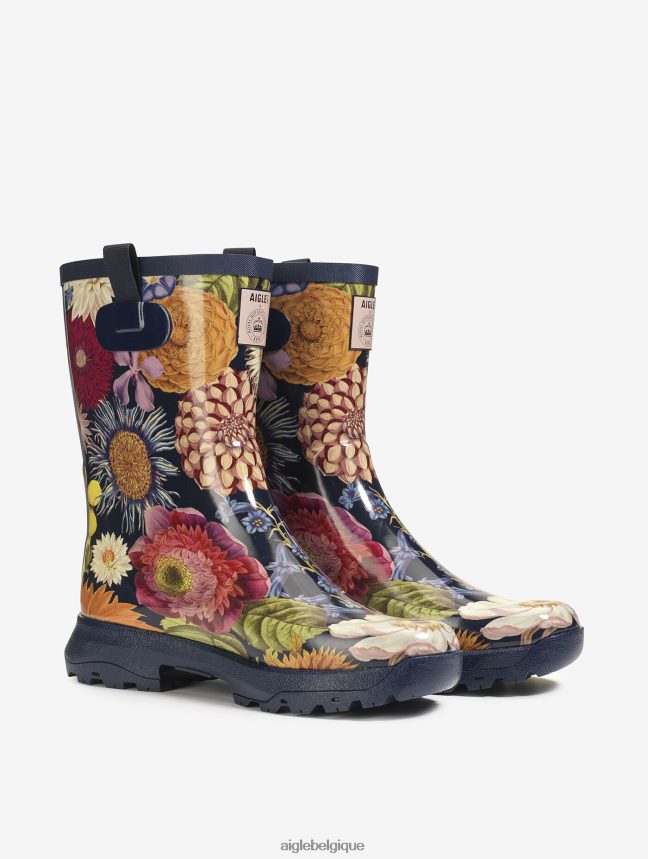 Aigle bottes version imprimée de la botte de loisirs polyvalente kew multifloraison femmes HV42L2596