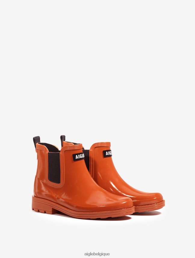 Aigle bottes botte de pluie d\'inspiration équestre goji femmes HV42L2637