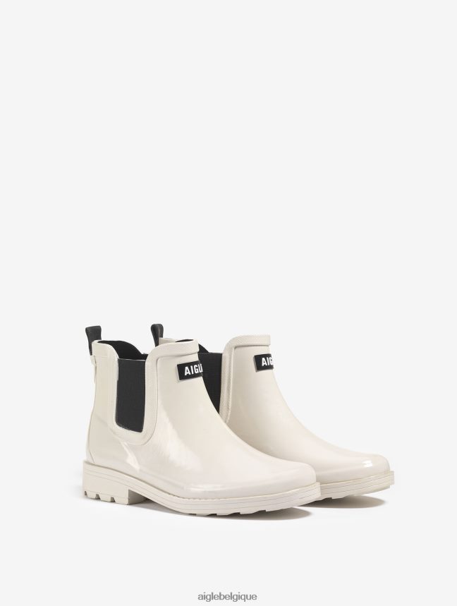 Aigle bottes botte de pluie d\'inspiration équestre martre femmes HV42L2608