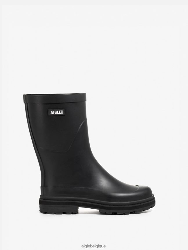Aigle bottes botte de pluie hybride à la cheville pour un style imbattable noir femmes HV42L2524