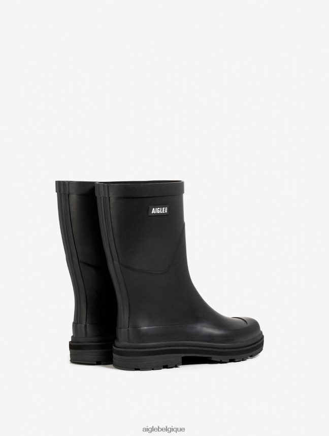 Aigle bottes botte de pluie hybride à la cheville pour un style imbattable noir femmes HV42L2524