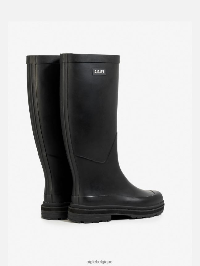 Aigle bottes botte de pluie hybride pour un style imbattable noir femmes HV42L2522