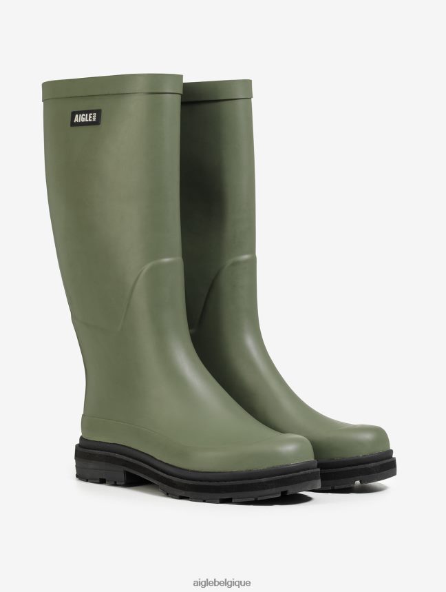 Aigle bottes botte de pluie hybride pour un style imbattable olivine femmes HV42L2549