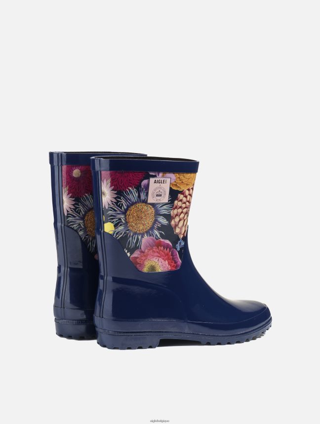 Aigle bottes botte de pluie imprimée à la cheville kew multifloraison femmes HV42L2601