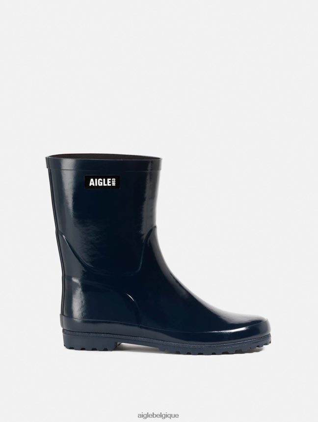 Aigle bottes botte de pluie vernie à la cheville Marin femmes HV42L2538