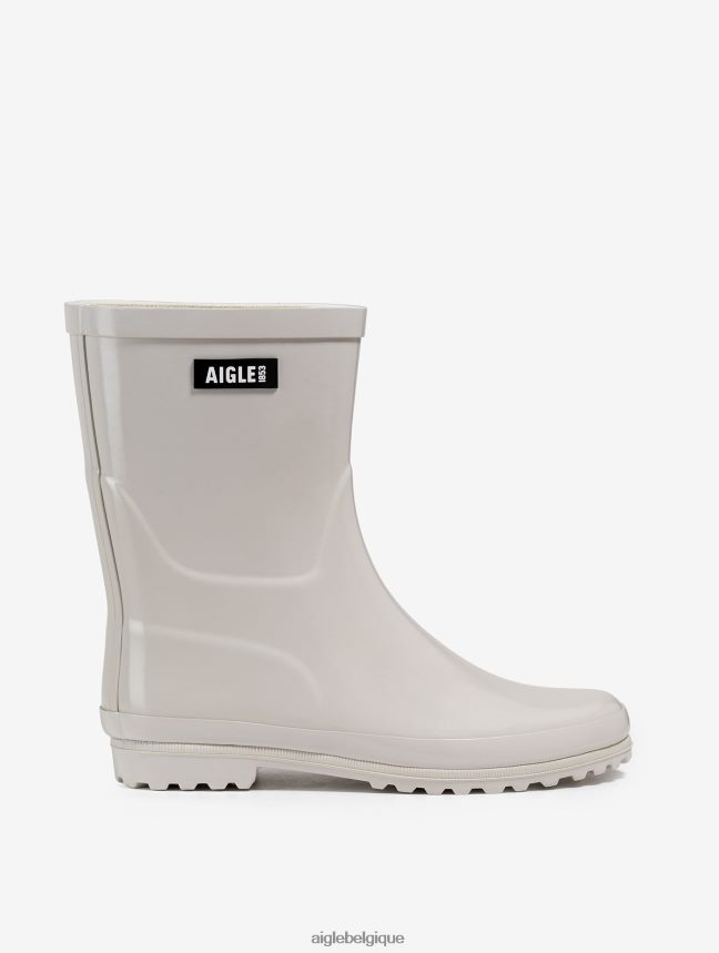 Aigle bottes botte de pluie vernie à la cheville martre femmes HV42L2626