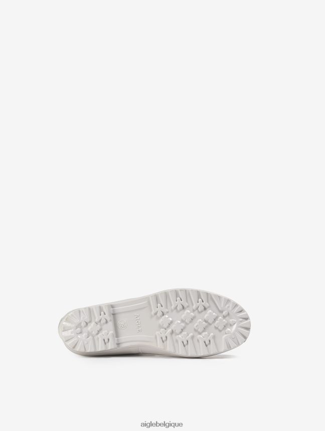 Aigle bottes botte de pluie vernie à la cheville martre femmes HV42L2626