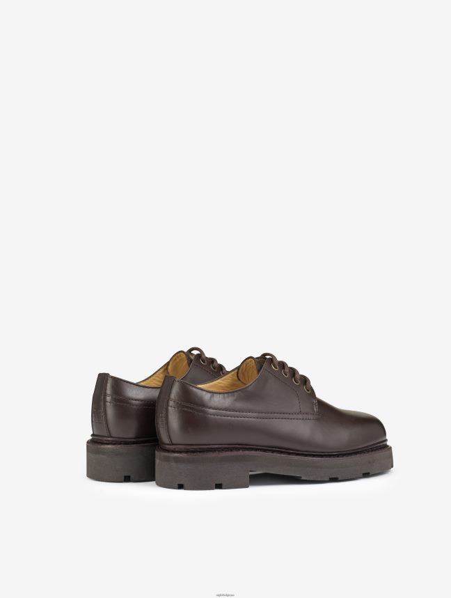 Aigle chaussures la derby en cuir cousu norvégien Bourbon femmes HV42L2552