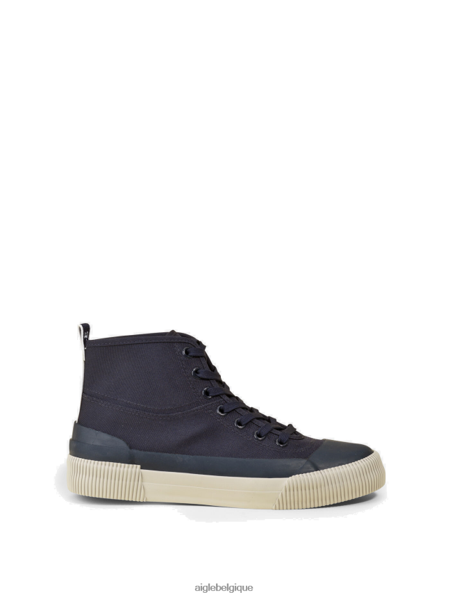 Aigle chaussures la sneaker éco-responsable en toile et caoutchouc Marin femmes HV42L2580