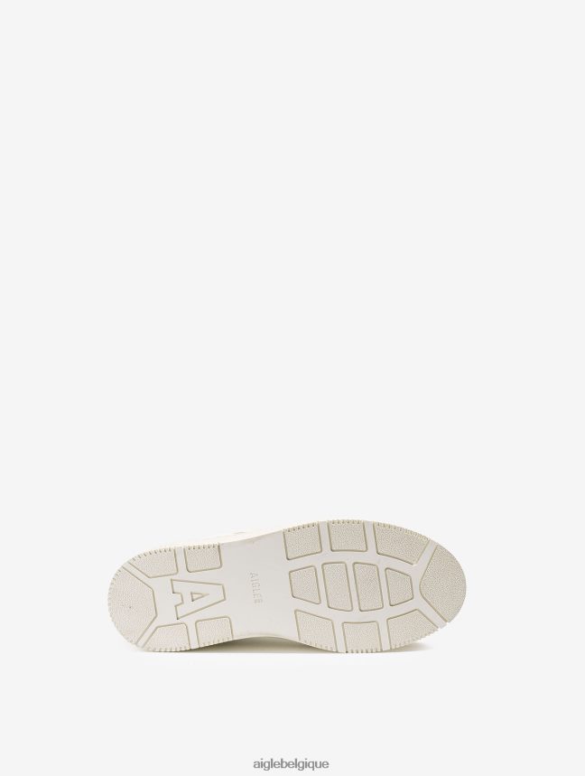 Aigle chaussures la sneaker en cuir durable rose brumeuse femmes HV42L2557