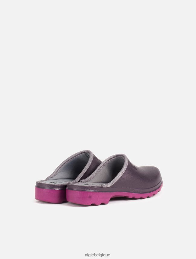 Aigle chaussures sabot ultra léger aubergine/dahlia femmes HV42L2603