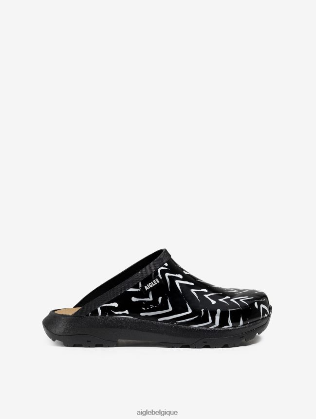 Aigle chaussures version imprimée du sabot authentique chevron femmes HV42L2634