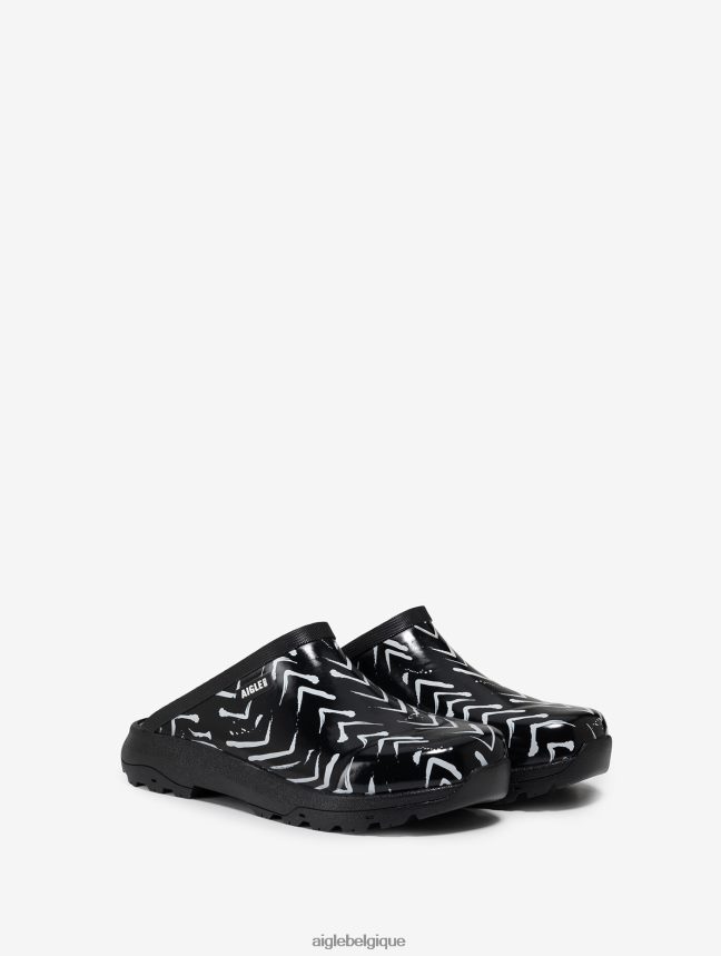 Aigle chaussures version imprimée du sabot authentique chevron femmes HV42L2634
