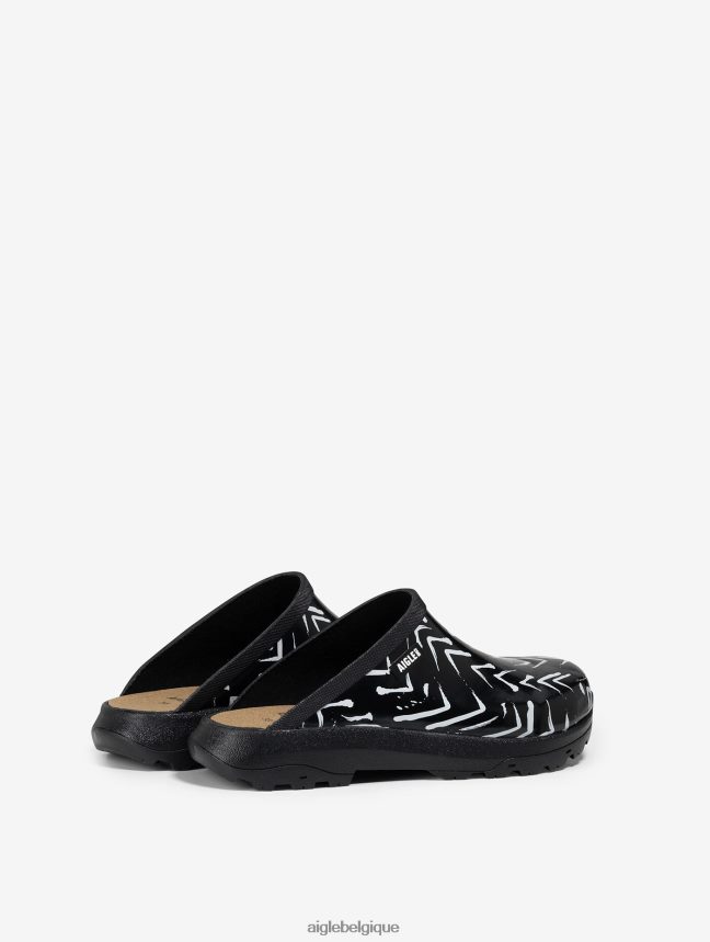 Aigle chaussures version imprimée du sabot authentique chevron femmes HV42L2634