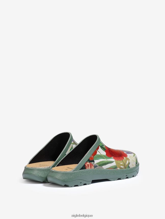 Aigle chaussures version imprimée du sabot authentique kew millésime femmes HV42L2648