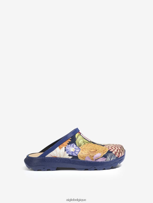 Aigle chaussures version imprimée du sabot authentique kew multifloraison femmes HV42L2611