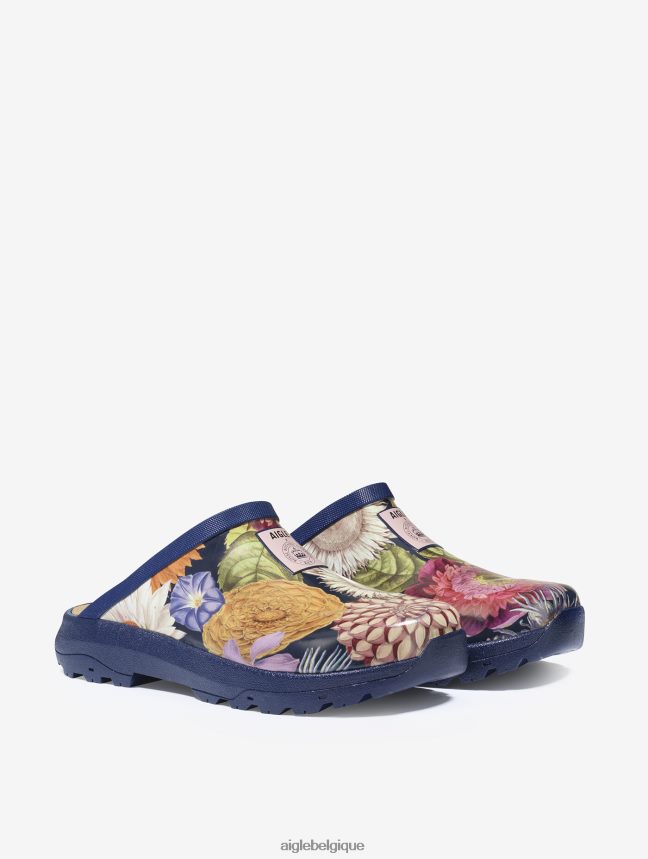 Aigle chaussures version imprimée du sabot authentique kew multifloraison femmes HV42L2611