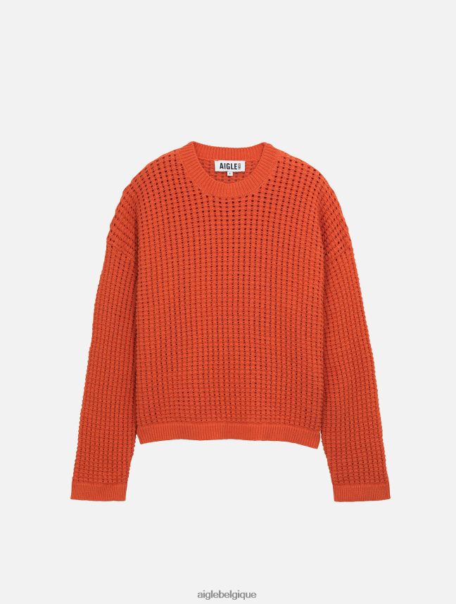 Aigle vêtements pull à manches longues en maille décorative Harissa femmes HV42L2529