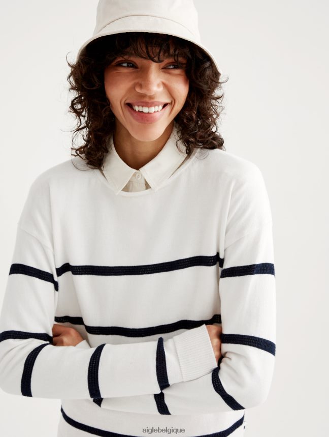 Aigle vêtements pull marin fabriqué en france lait st femmes HV42L2537