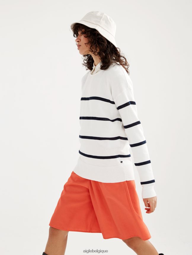 Aigle vêtements pull marin fabriqué en france lait st femmes HV42L2537