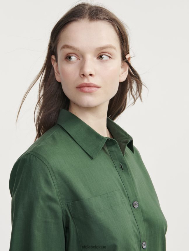 Aigle vêtements chemise ample à manches courtes botanique femmes HV42L2469