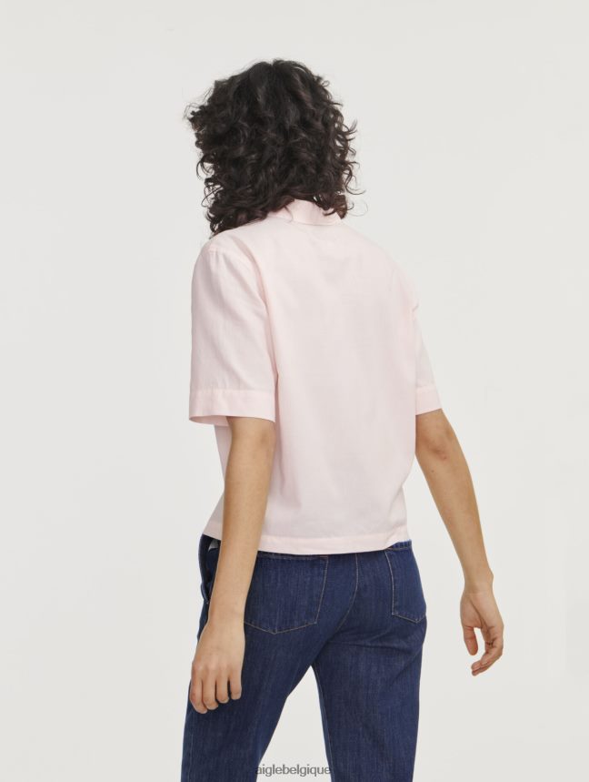Aigle vêtements chemise ample à manches courtes cerisier femmes HV42L2465