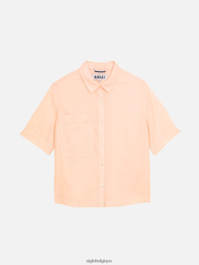 Aigle vêtements chemise ample à manches courtes cerisier femmes HV42L2465