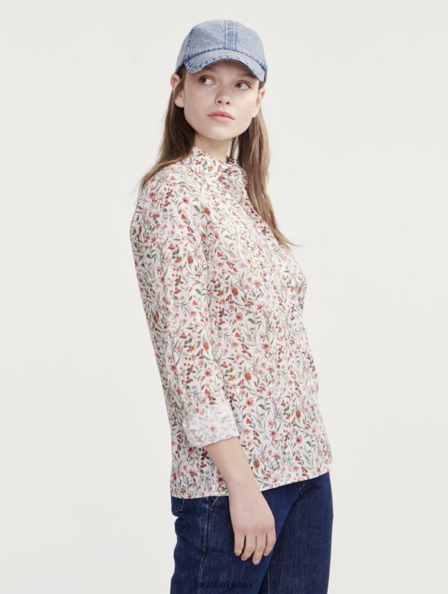 Aigle vêtements la chemise classique liberty london lait pr femmes HV42L2528