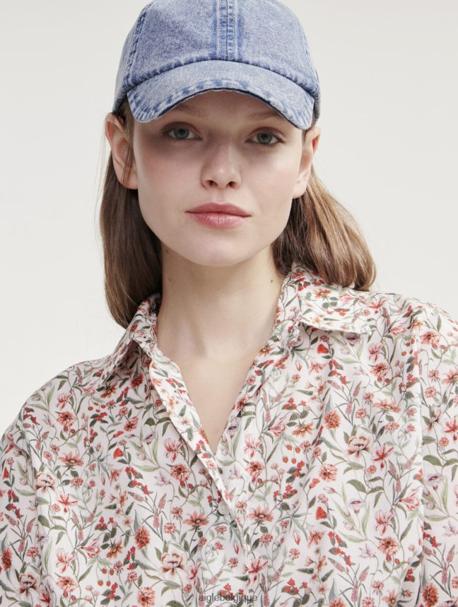 Aigle vêtements la chemise classique liberty london lait pr femmes HV42L2528