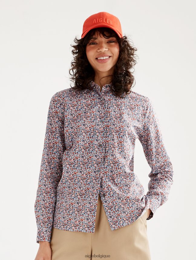 Aigle vêtements la chemise classique liberty london lait pr femmes HV42L2568