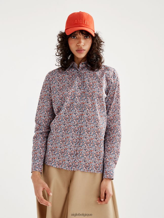 Aigle vêtements la chemise classique liberty london lait pr femmes HV42L2568