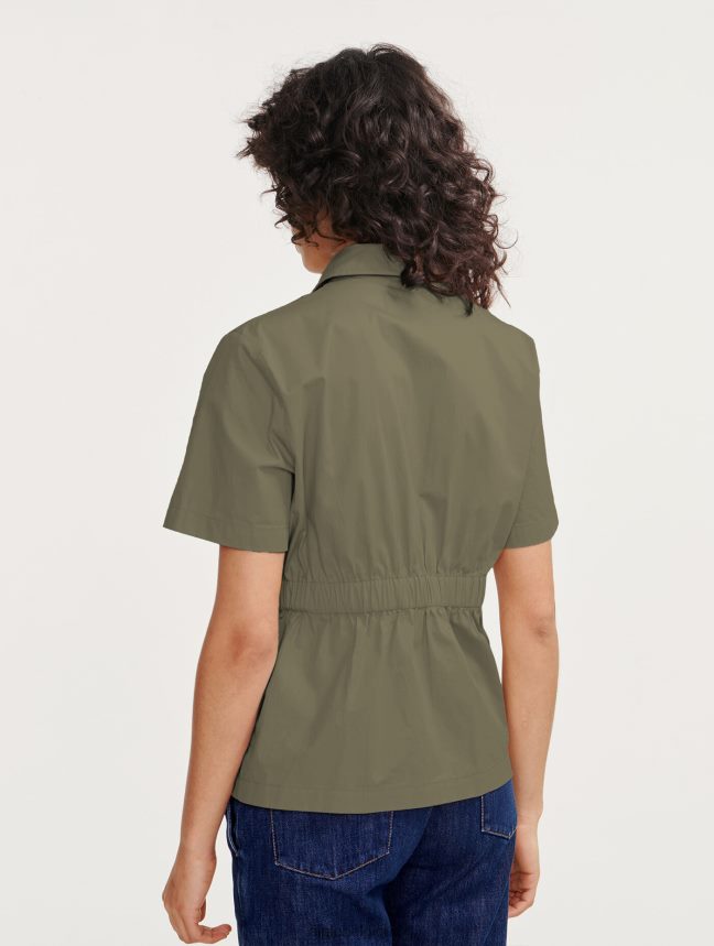 Aigle vêtements veste saharienne à manches courtes taillis femmes HV42L2439