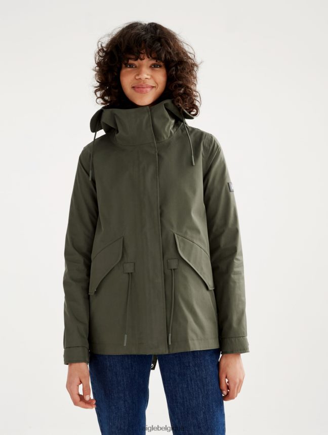 Aigle vêtements emblématique queue de poisson courte à capuche mtd avocat femmes HV42L2506