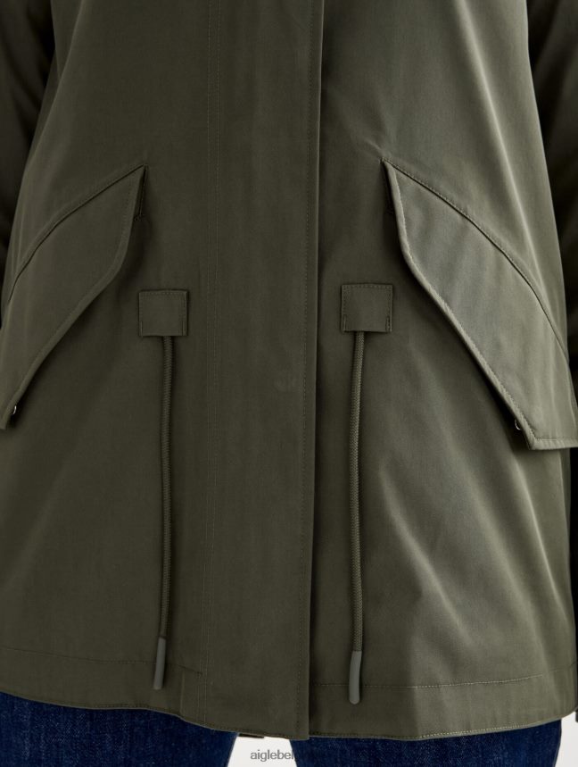 Aigle vêtements emblématique queue de poisson courte à capuche mtd avocat femmes HV42L2506