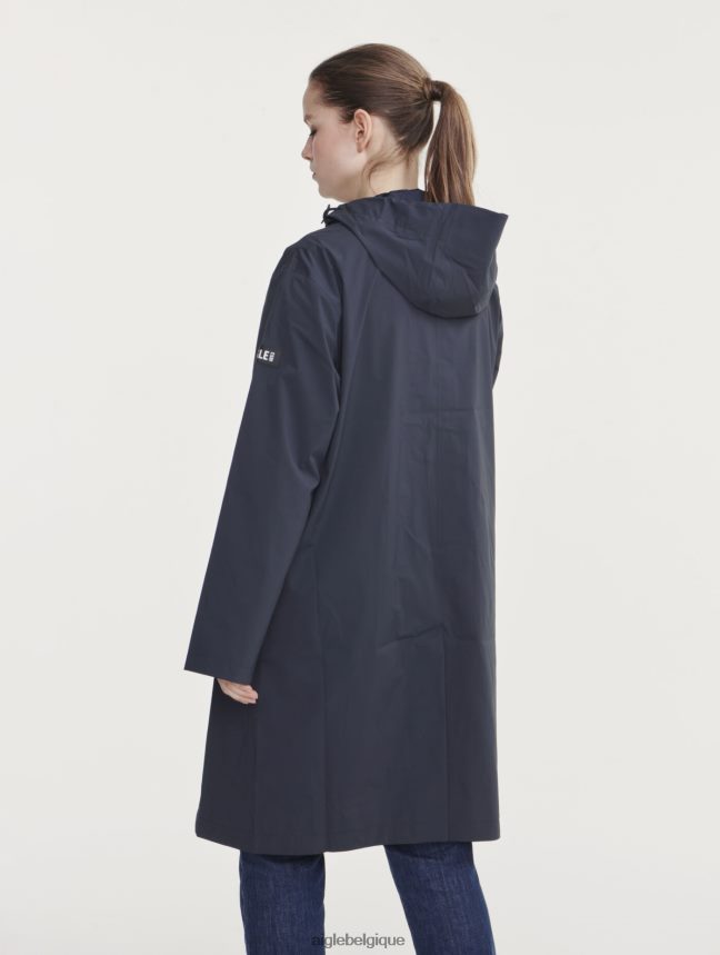 Aigle vêtements imperméable long à capuche mtd Empire femmes HV42L2438