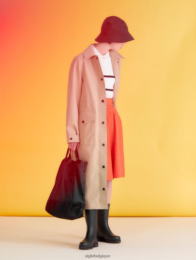 Aigle vêtements imperméable long gore-tex redessiné osier femmes HV42L2451