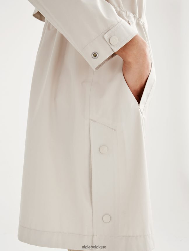 Aigle vêtements manteau mtd mi-long sable je femmes HV42L2470