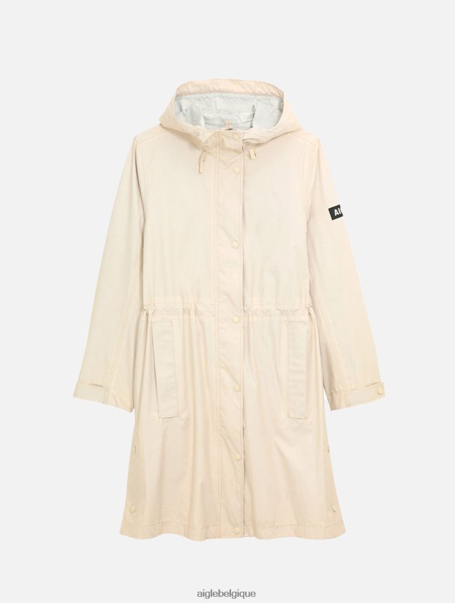 Aigle vêtements manteau mtd mi-long sable je femmes HV42L2470