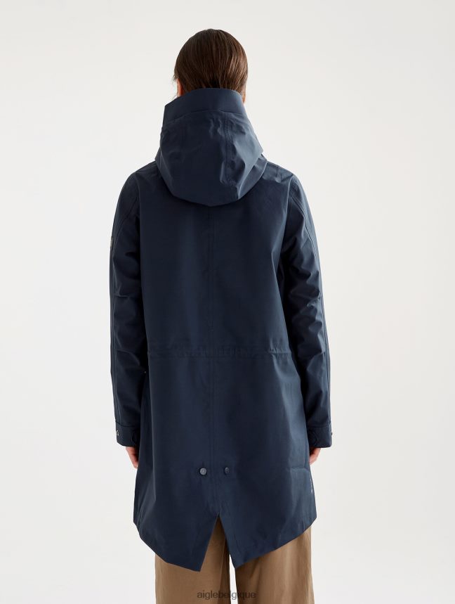 Aigle vêtements queue de poisson gore-tex à capuche longue Empire femmes HV42L2432