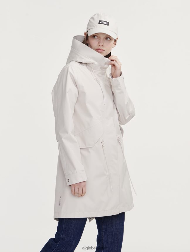 Aigle vêtements queue de poisson gore-tex à capuche longue martre femmes HV42L2449