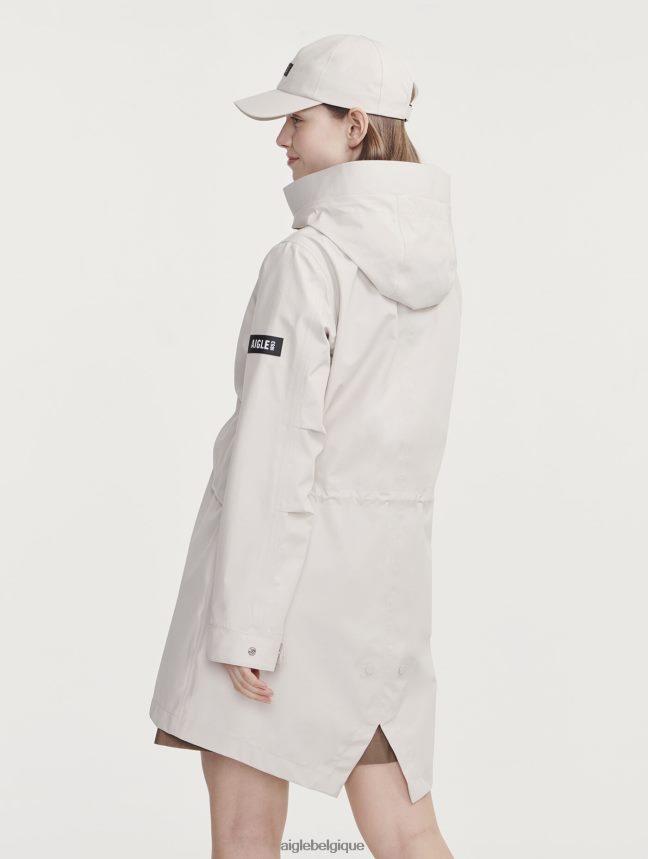 Aigle vêtements queue de poisson gore-tex à capuche longue martre femmes HV42L2449