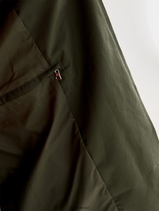 Aigle vêtements trench-coat court en gore-tex à capuche amovible avocat femmes HV42L2457