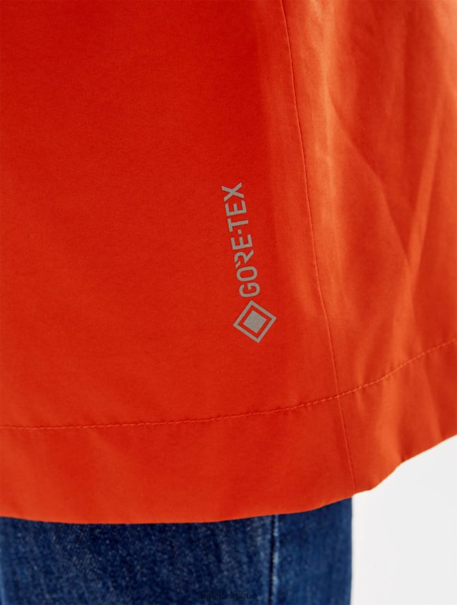 Aigle vêtements trench-coat court en gore-tex à capuche amovible goji femmes HV42L2501