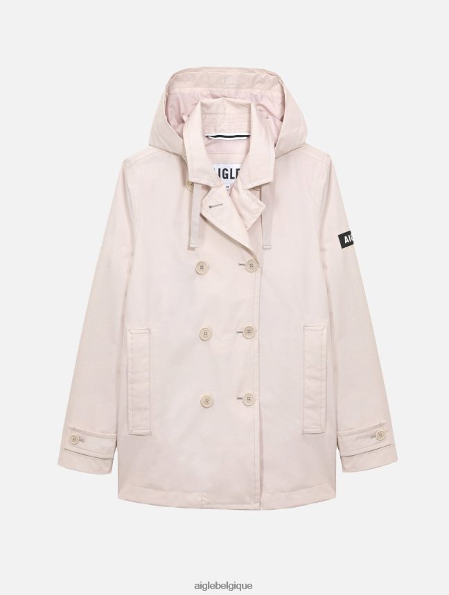Aigle vêtements trench-coat court inspi gore-tex sable je femmes HV42L2472
