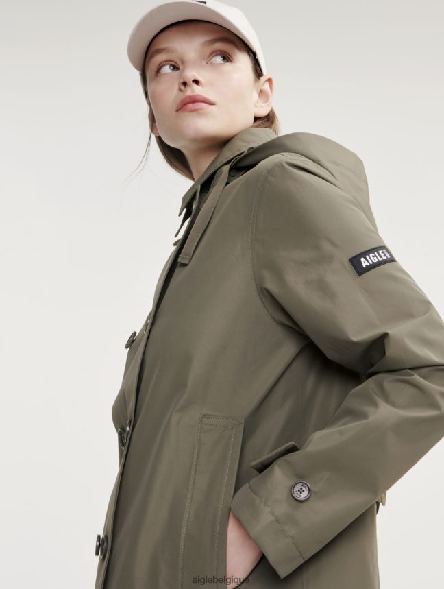 Aigle vêtements trench-coat court inspi gore-tex taillis je femmes HV42L2474
