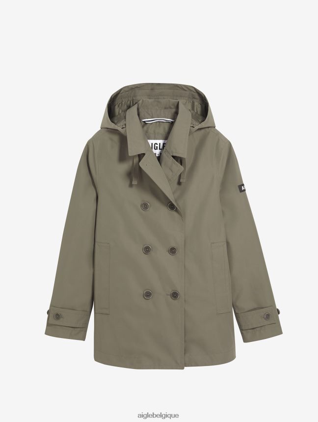 Aigle vêtements trench-coat court inspi gore-tex taillis je femmes HV42L2474