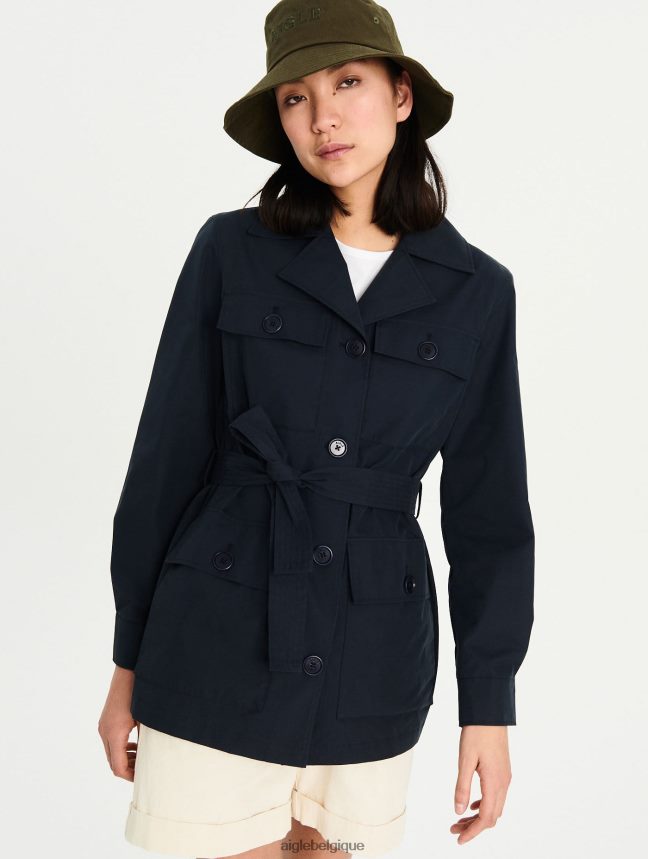 Aigle vêtements trench-coat déperlant Empire femmes HV42L2669
