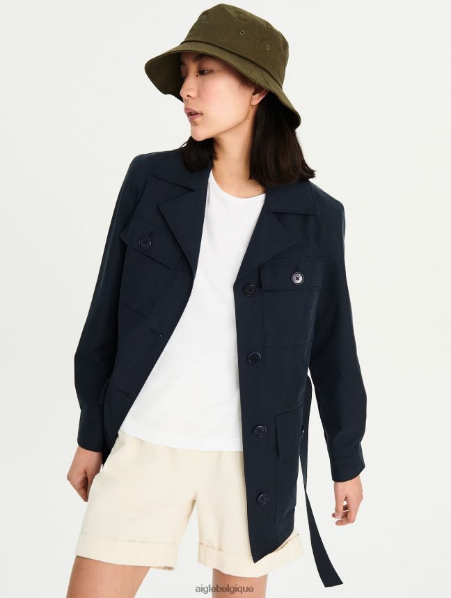 Aigle vêtements trench-coat déperlant Empire femmes HV42L2669
